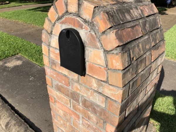 Brick Mailbox Repair in Edison