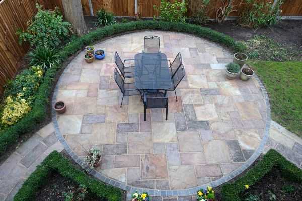 Stone Patio Repair in Edison