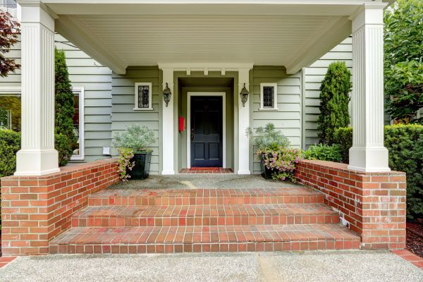 Front Porch Masonry Repair in Edison